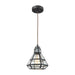 ELK Home - 57126/1 - One Light Mini Pendant - Window Pane - Oil Rubbed Bronze