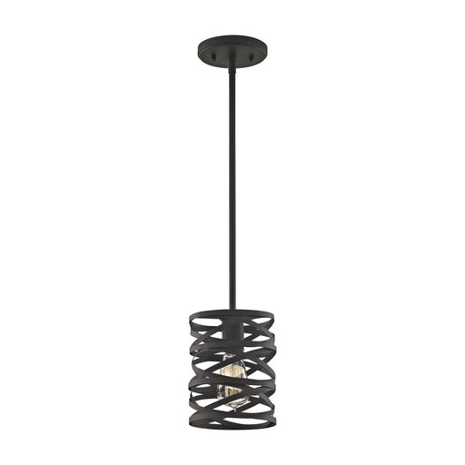 ELK Home - 81184/1 - One Light Mini Pendant - Vorticy - Oil Rubbed Bronze