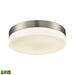 ELK Home - FML4075-10-16M - LED Flush Mount - Holmby - Satin Nickel