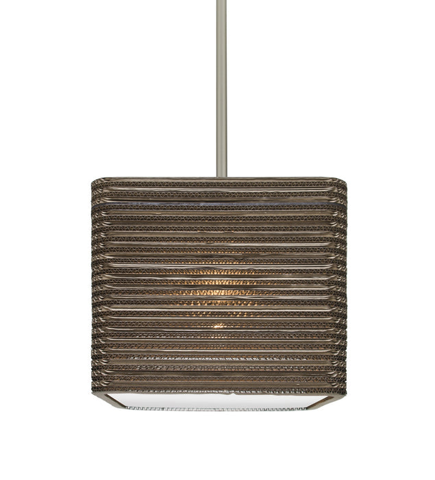 Besa - 1TT-KIRK12-LED-SN - One Light Pendant - Kirk 12 - Satin Nickel