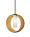 Besa - 1TT-PLATOAM-BR - One Light Pendant - Plato - Bronze