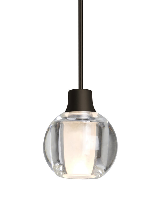 Besa - 1XT-BOCA3CL-BR - One Light Pendant - Boca 3 - Bronze