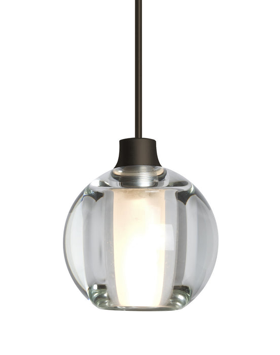 Besa - 1XT-BOCA5CL-LED-BR - One Light Pendant - Boca 5 - Bronze