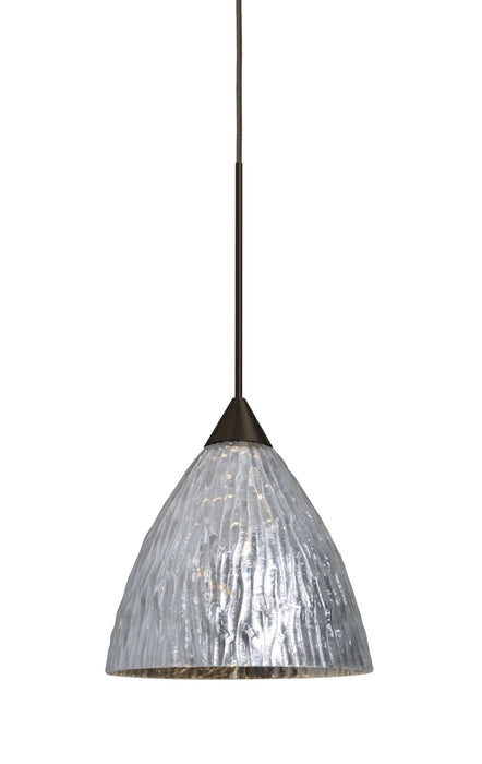 Besa - 1XT-EVESS-LED-BR - One Light Pendant - Eve - Bronze