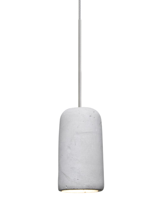 Besa - 1XT-GLIDENA-LED-SN - One Light Pendant - Glide - Satin Nickel