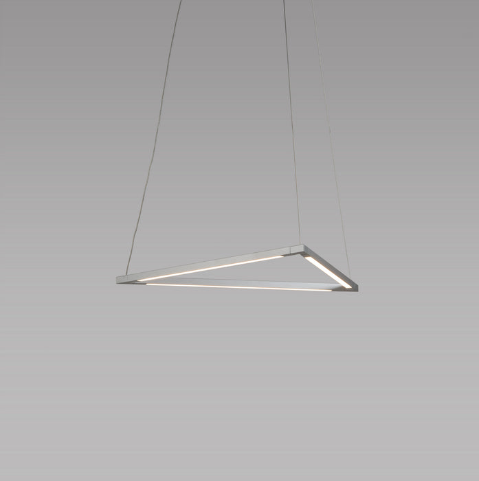 Koncept - ZBP-16-T-SW-SIL-CNP - LED Pendant - Z-Bar Pendant - Silver