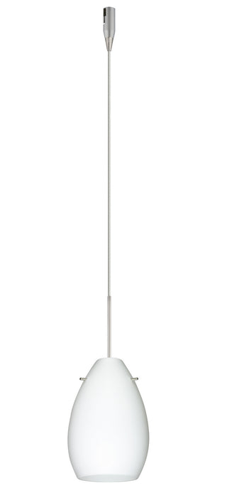 Besa - RXP-171307-SN - One Light Pendant - Pera - Satin Nickel