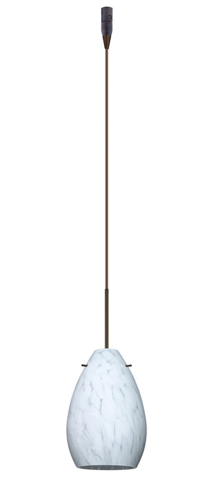 Besa - RXP-171319-BR - One Light Pendant - Pera - Bronze