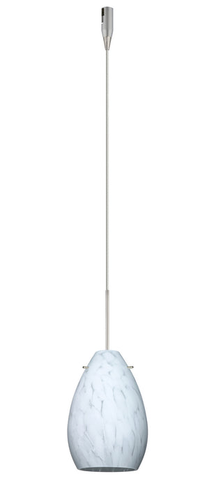 Besa - RXP-171319-SN - One Light Pendant - Pera - Satin Nickel