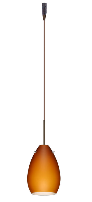 Besa - RXP-171380-BR - One Light Pendant - Pera - Bronze