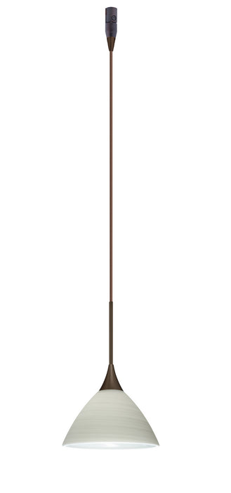 Besa - RXP-1743KR-BR - One Light Pendant - Domi - Bronze