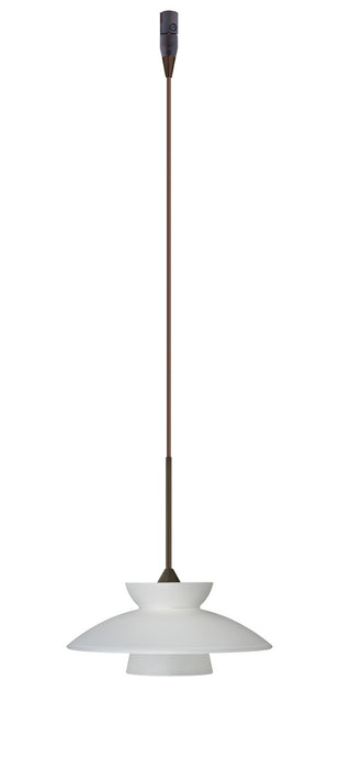 Besa - RXP-271825-BR - One Light Pendant - Trilo - Bronze