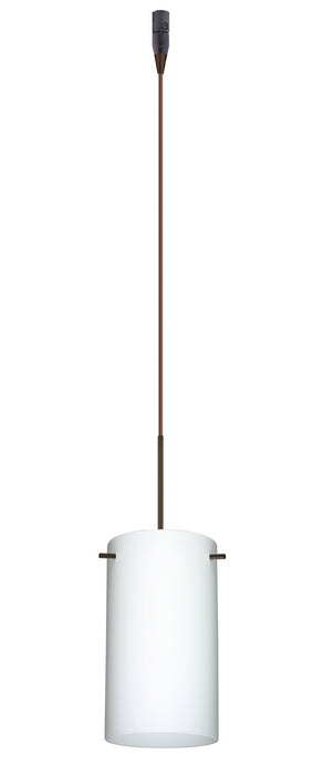 Besa - RXP-440407-BR - One Light Pendant - Stilo - Bronze