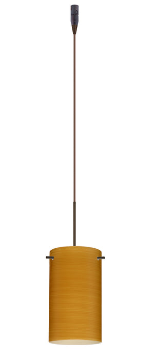 Besa - RXP-4404OK-BR - One Light Pendant - Stilo - Bronze