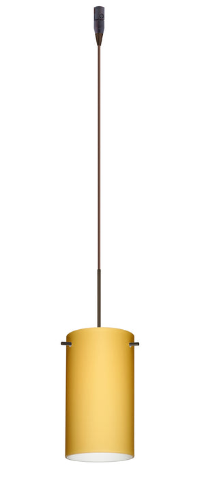 Besa - RXP-4404VM-BR - One Light Pendant - Stilo - Bronze