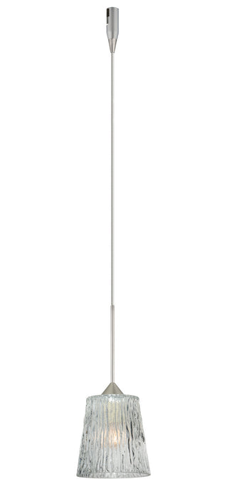 Besa - RXP-512500-SN - One Light Pendant - Nico - Satin Nickel