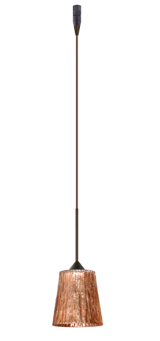 Besa - RXP-5125CF-BR - One Light Pendant - Nico - Bronze