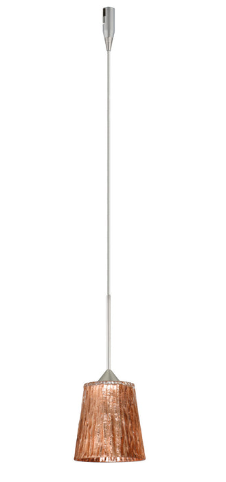 Besa - RXP-5125CF-SN - One Light Pendant - Nico - Satin Nickel