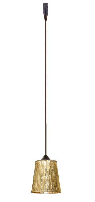 Besa - RXP-5125GF-BR - One Light Pendant - Nico - Bronze