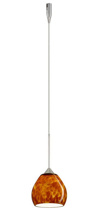 Besa - RXP-560518-SN - One Light Pendant - Tay Tay - Satin Nickel