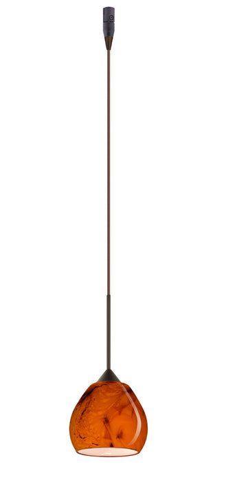 Besa - RXP-5605HB-BR - One Light Pendant - Tay Tay - Bronze