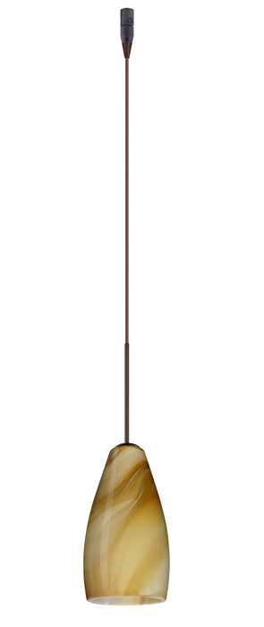 Besa - RXP-7198HN-BR - One Light Pendant - Karli - Bronze