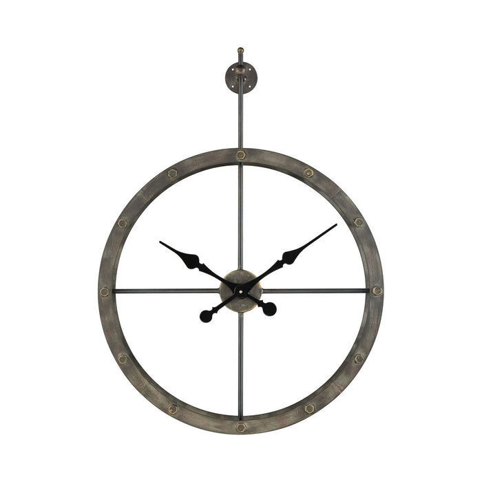 ELK Home - 3138-400 - Clock - Depeche Wall - Grey Iron