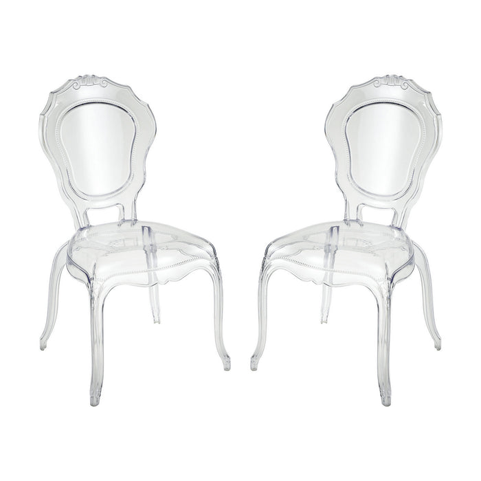 ELK Home - 4210-002/S2 - Chair - Vie En Rose - Clear