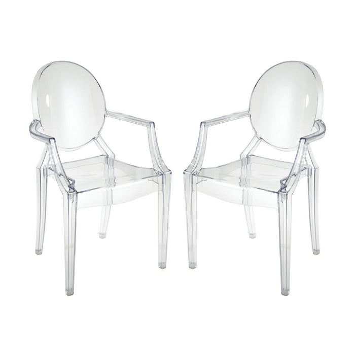 ELK Home - 4210-004/S2 - Chair - Vanish - Clear