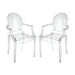 ELK Home - 4210-004/S2 - Chair - Vanish - Clear