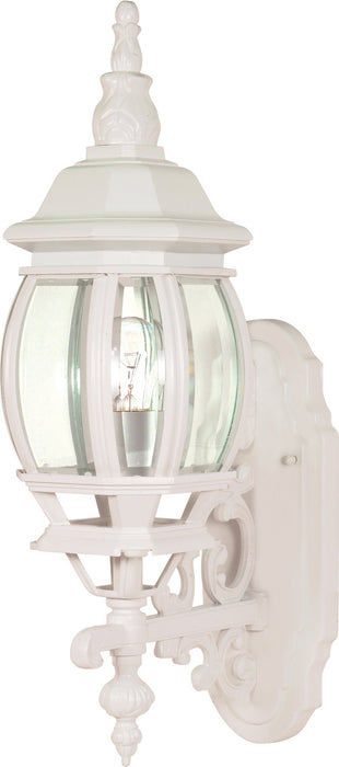 Nuvo Lighting - 60-3467 - One Light Outdoor Lantern - Central Park - White