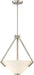 Nuvo Lighting - 60-6247 - Two Light Pendant - Nome - Brushed Nickel