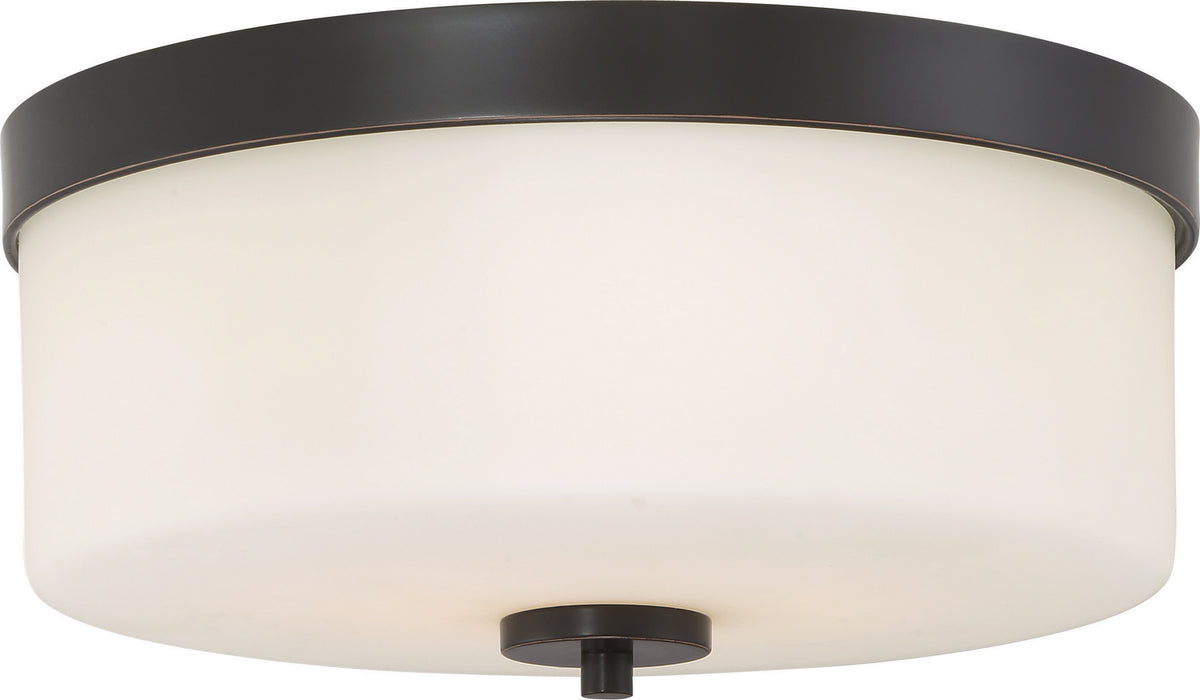 Nuvo Lighting - 60-6331 - Two Light Flush Mount - Denver - Mahogany Bronze