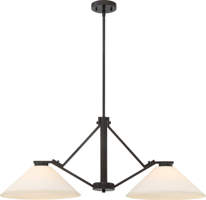 Nuvo Lighting - 60-6348 - Two Light Island Pendant - Nome - Mahogany Bronze