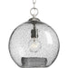 Progress Lighting - P500063-009 - One Light Pendant - Malbec - Brushed Nickel