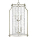 Progress Lighting - P500086-134 - Six Light Pendant - Desiree - Silver Ridge