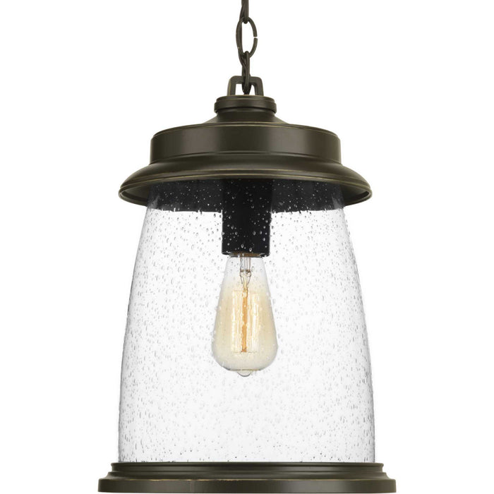 One Light Hanging Lantern from the Conover collection in Antique Bronze finish