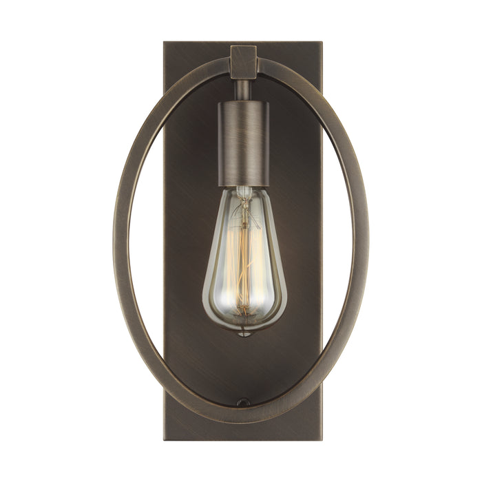 One Light Wall Sconce from the Marlena collection in Antique Bronze finish