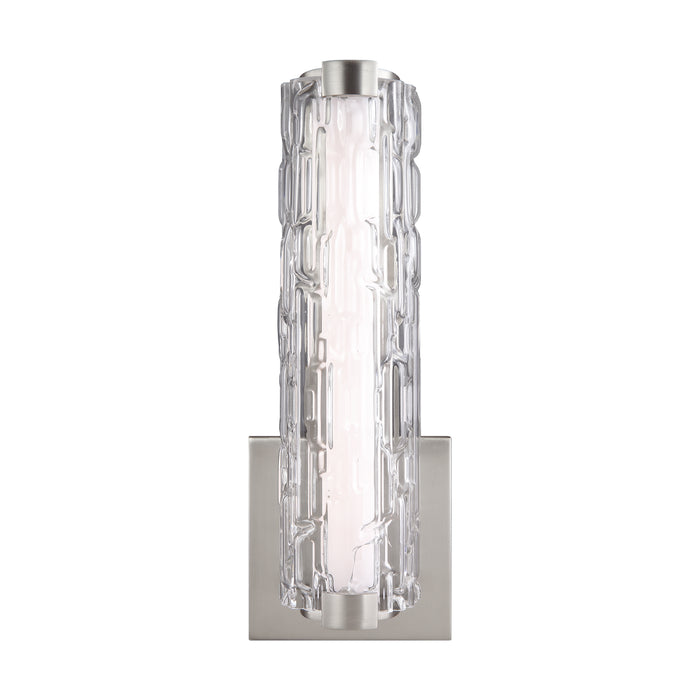 LED Wall Sconce from the Cutler collection in Satin Nickel finish