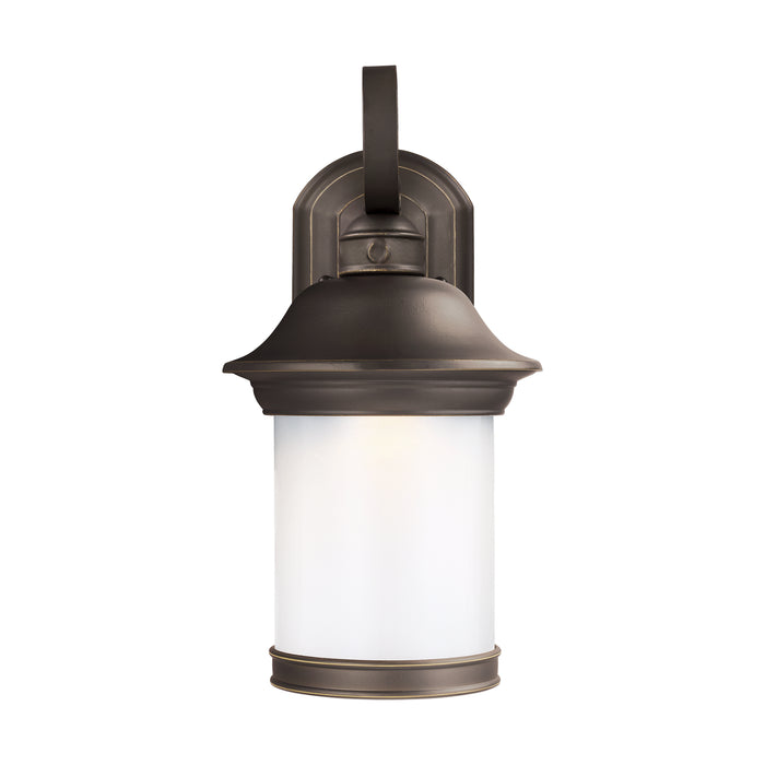 One Light Outdoor Wall Lantern from the Hermitage collection in Antique Bronze finish