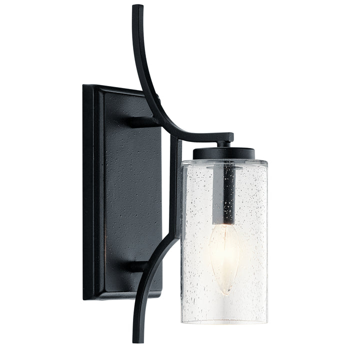 Kichler - 44070DBK - One Light Wall Sconce - Vara - Distressed Black