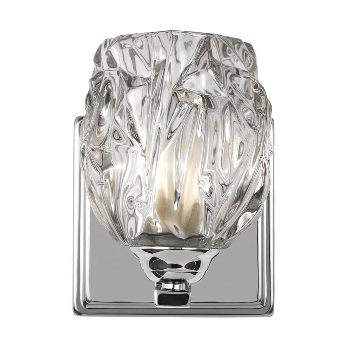 One Light Wall Sconce from the Kalli collection in Chrome finish