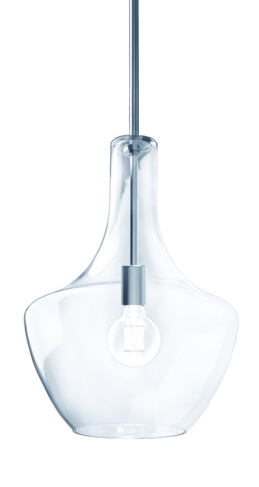 DVI Lighting - DVP25810CH-CL - One Light Pendant - St. Julian - Chrome w/ Clear Glass