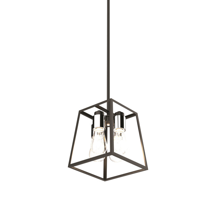 DVI Lighting - DVP29048MF+EB - Four Light Pendant - Cape Breton - Multiple Finishes/Ebony