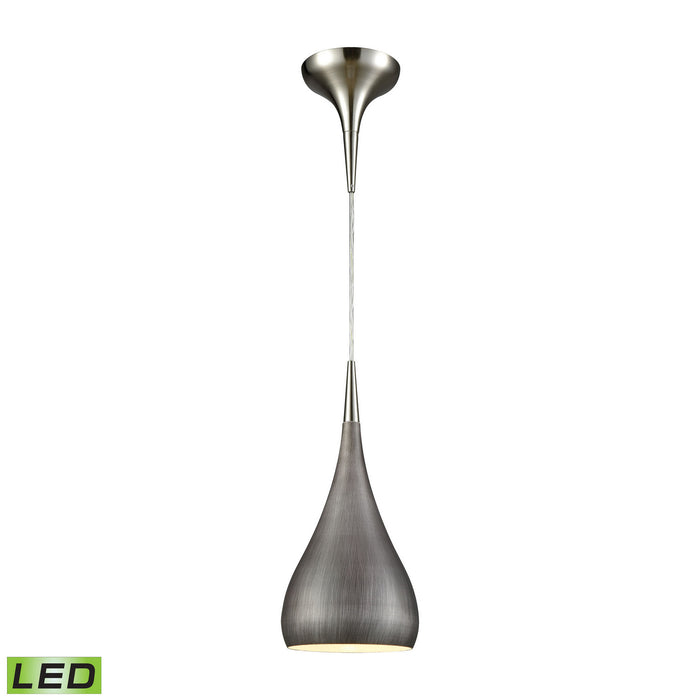 ELK Home - 31341/1WZ-LED - LED Mini Pendant - Lindsey - Satin Nickel