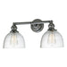 JVI Designs - 1211-18 S5-CB - Two Light Bath - Union Square - Gun Metal