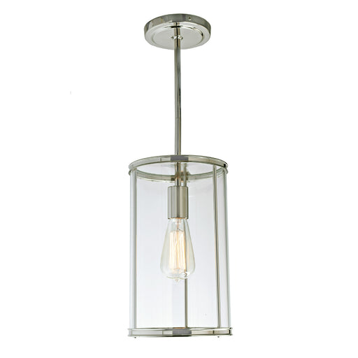 JVI Designs - 1241-15 - One Light Pendant - Gramercy - Polished Nickel