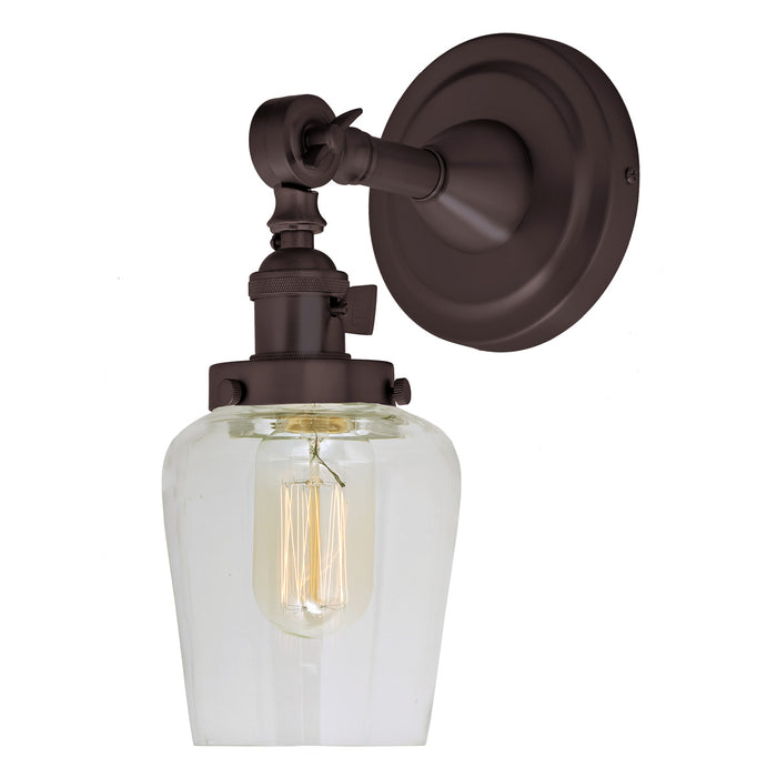 JVI Designs - 1251-08 S9 - One Light Wall Sconce - Soho - Oil Rubbed Bronze