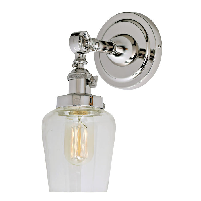 JVI Designs - 1251-15 S9 - One Light Wall Sconce - Soho - Polished Nickel