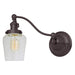 JVI Designs - 1253-08 S9 - One Light Swing Arm Wall Sconce - Soho - Oil Rubbed Bronze